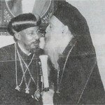 Афинагор I с эфиопским патриархом Абуной Феофилом, Стамбул, 1971